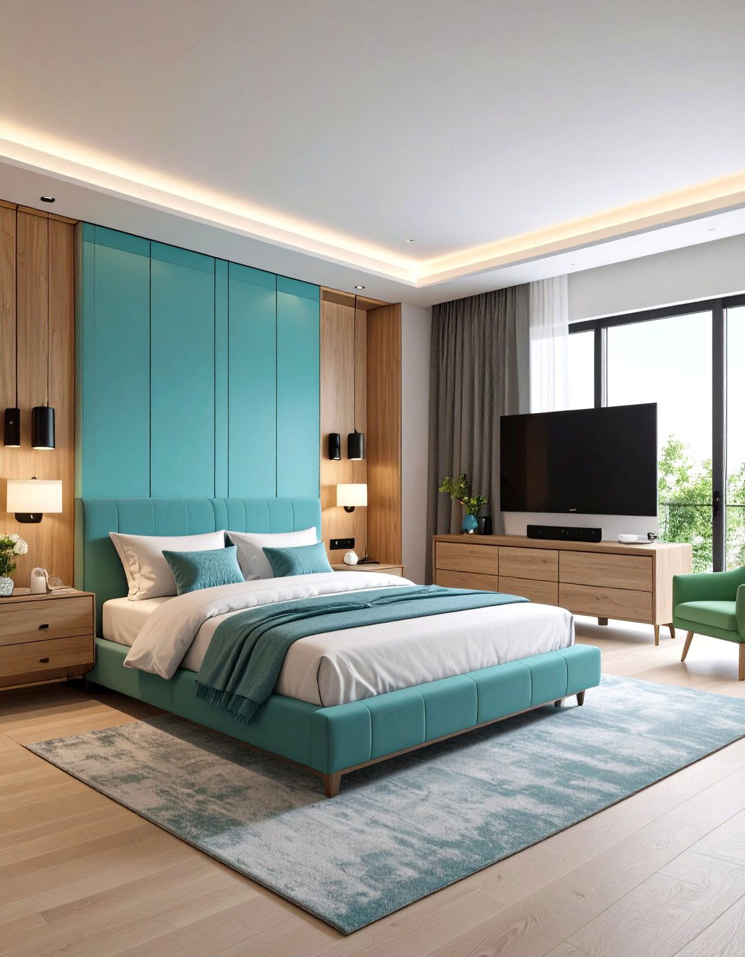 French Bedroom Technology Integration - 24 French Bedroom Decor Ideas