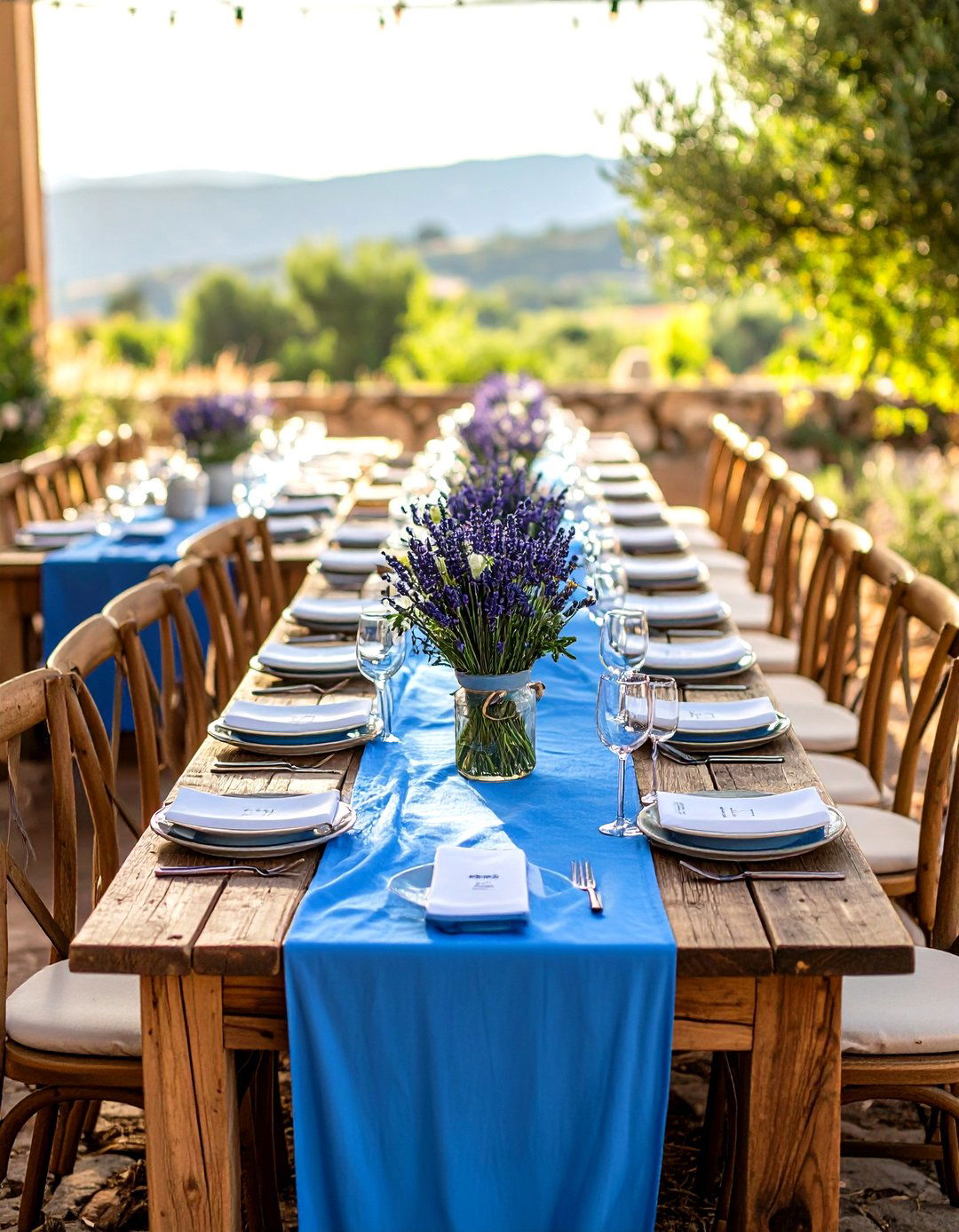 French Blue Provence Wedding Theme - 24 Blue Wedding Theme Ideas
