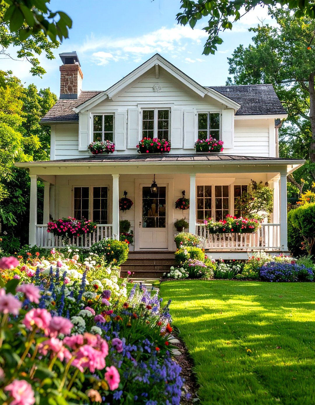 French Casement Windows - 24 modern cottage house exterior ideas