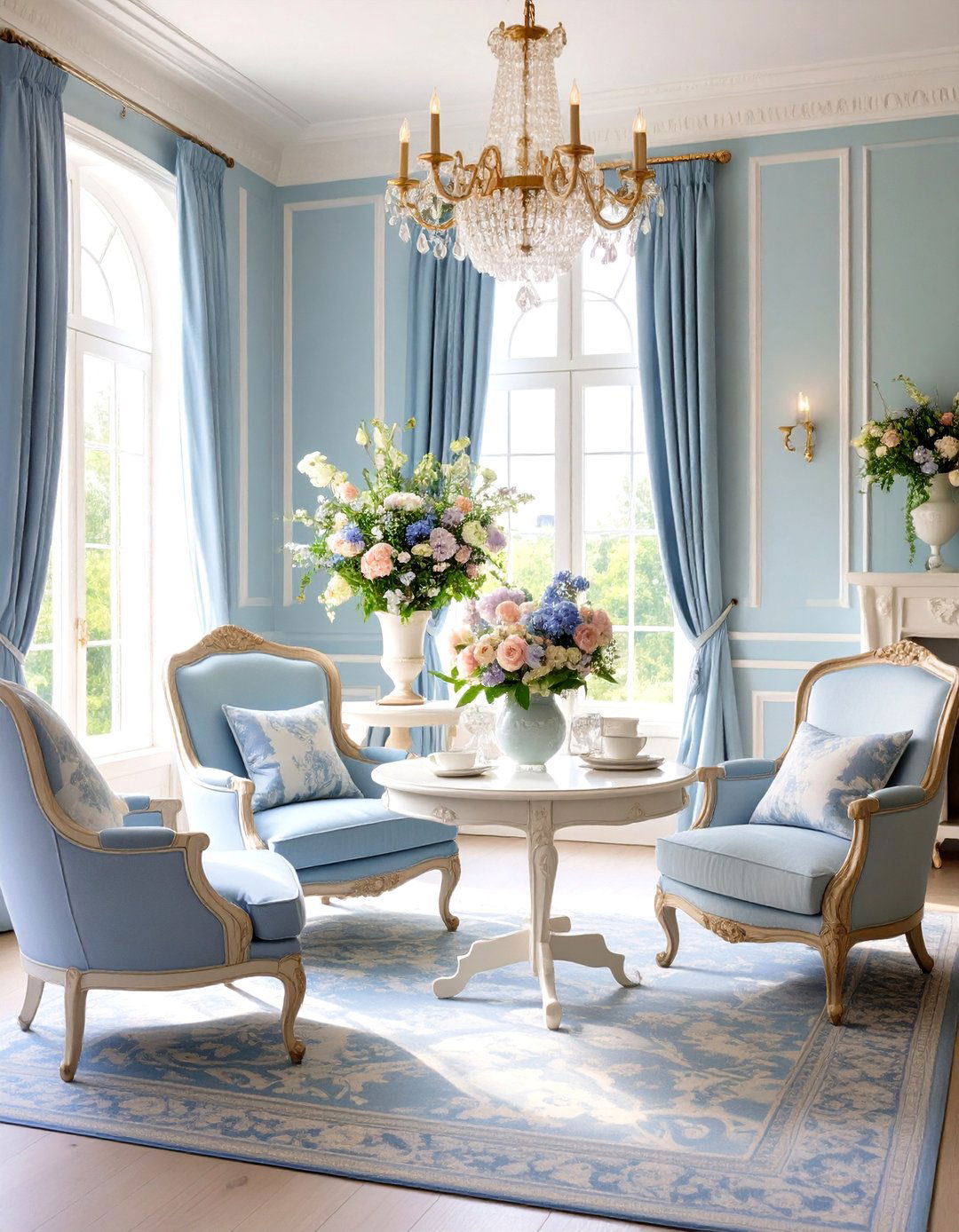 French Country Elegance - 24 Morning Room Ideas