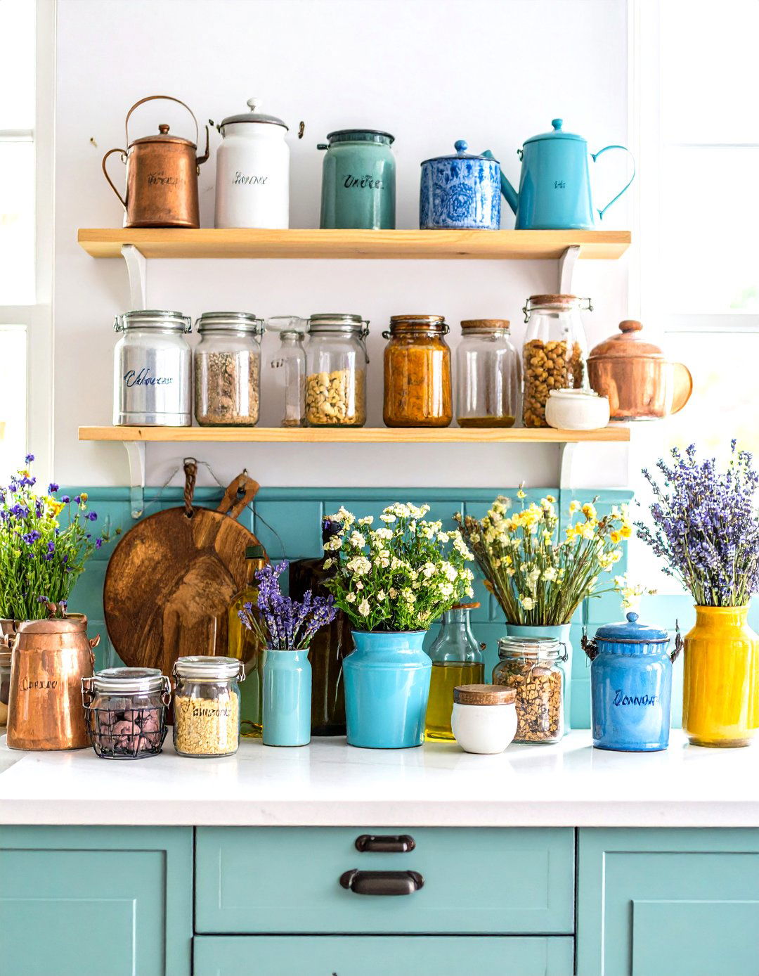 French Country Kitchen Counter - 24 Kitchen Counter Decor Ideas