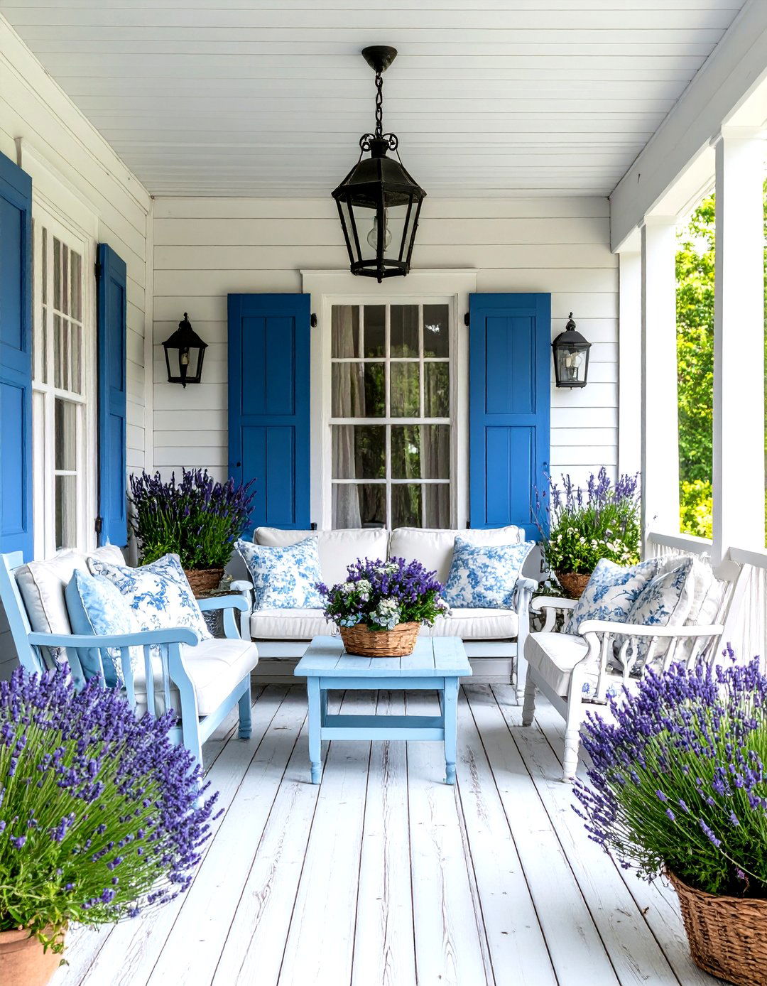 French Country Three Season Porch - 24 Three Season Porch Ideas