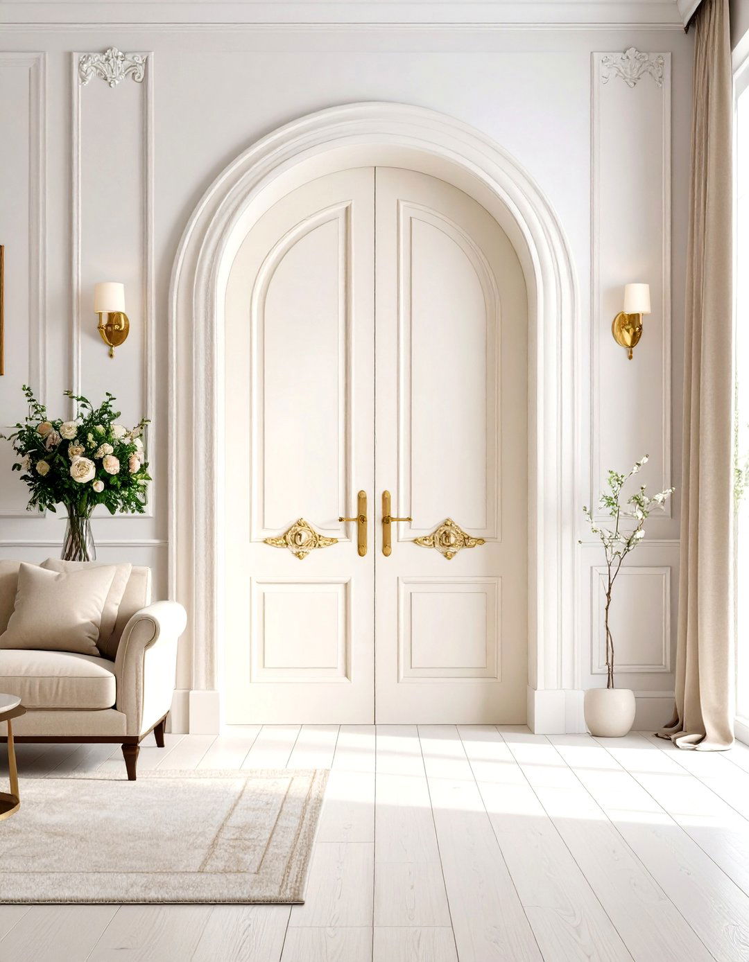 French Provincial Curved Casing - 24 Door Trim Ideas
