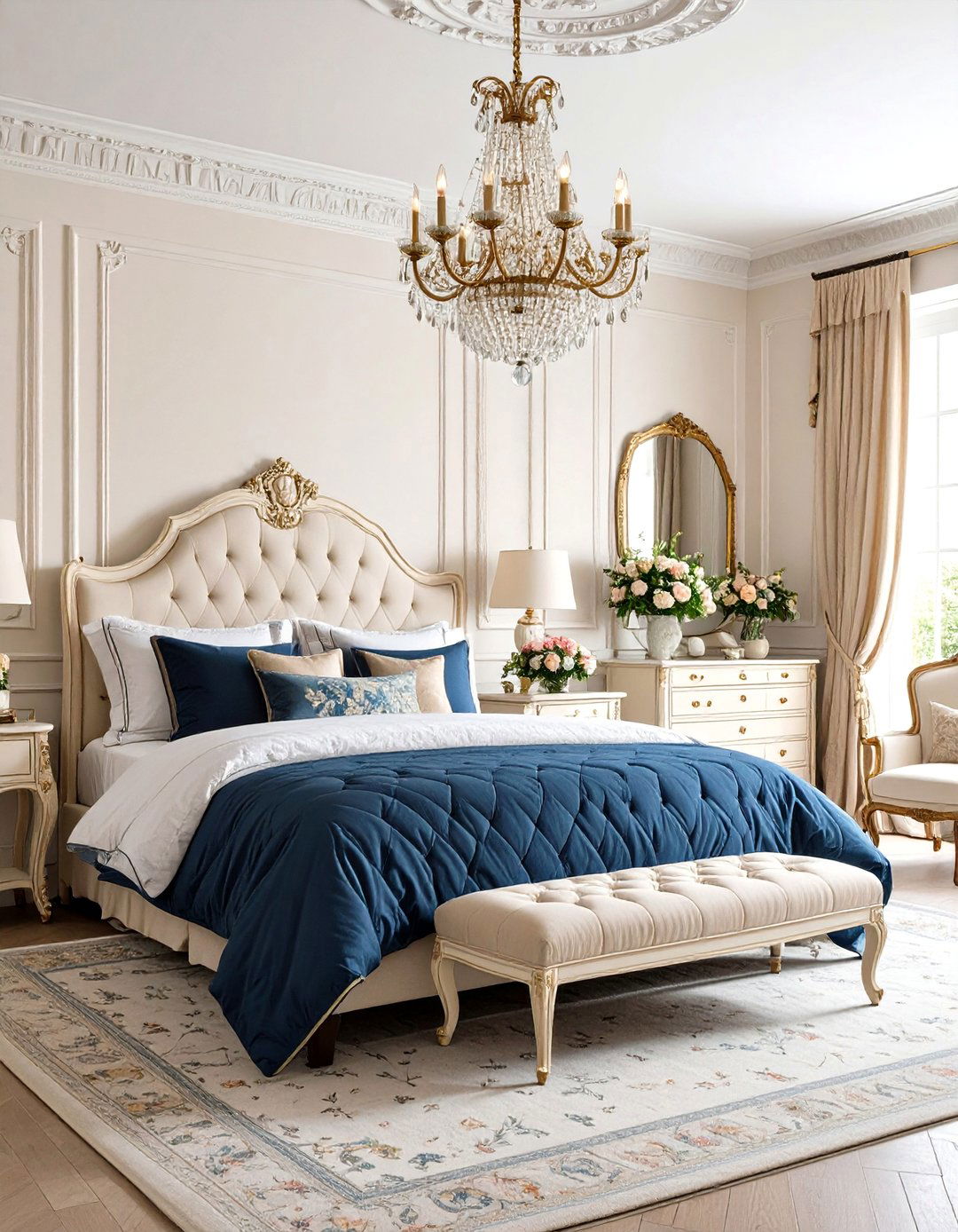 French Provincial Elegance - 24 Aesthetic Room Ideas