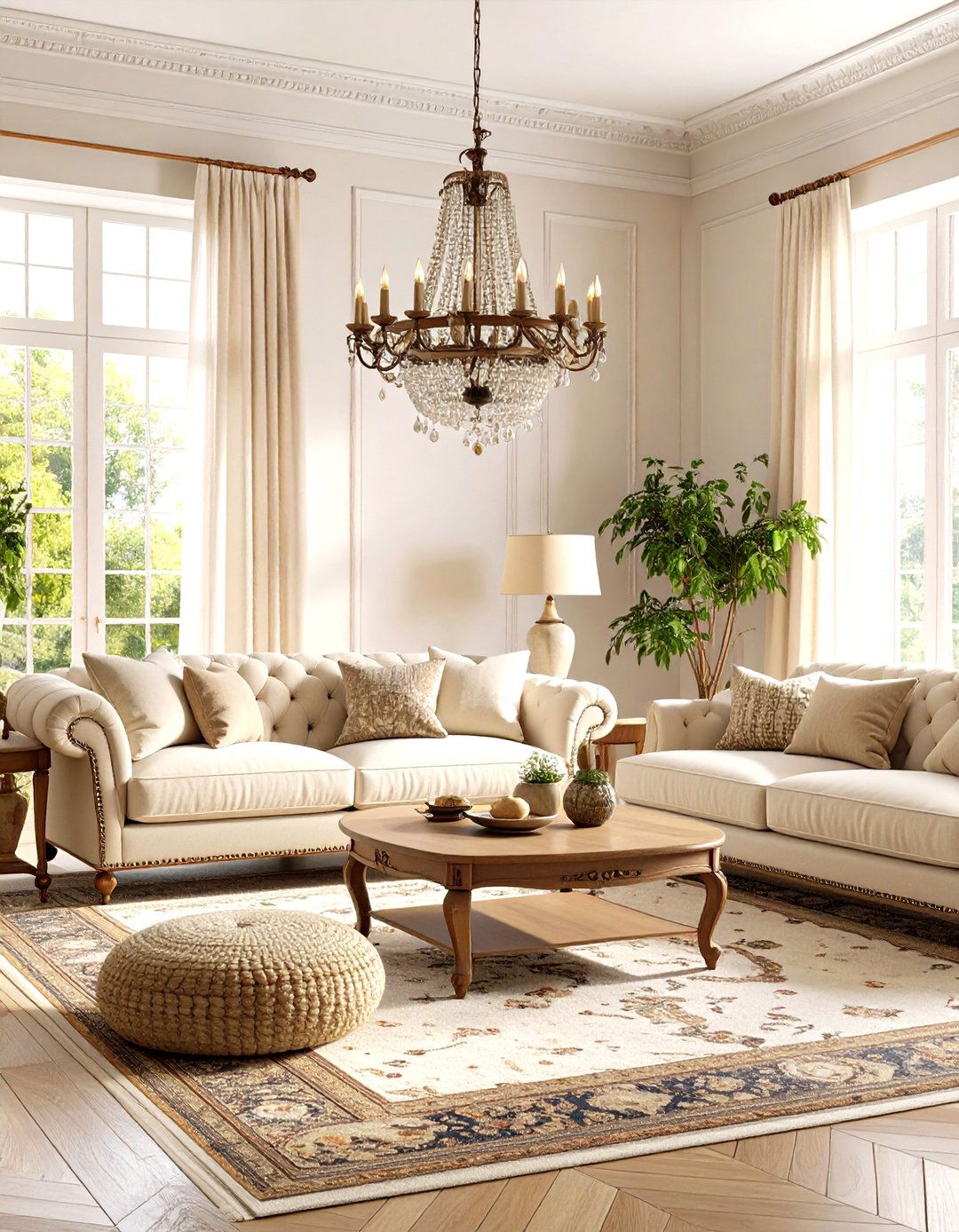 French Provincial Living Room Design - 24 French Interior Design Ideas
