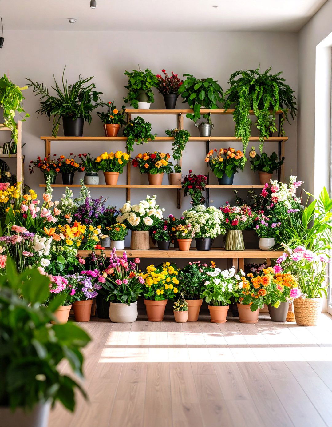 Fresh Flower Display Arrangements - 24 Housewarming Decoration Ideas