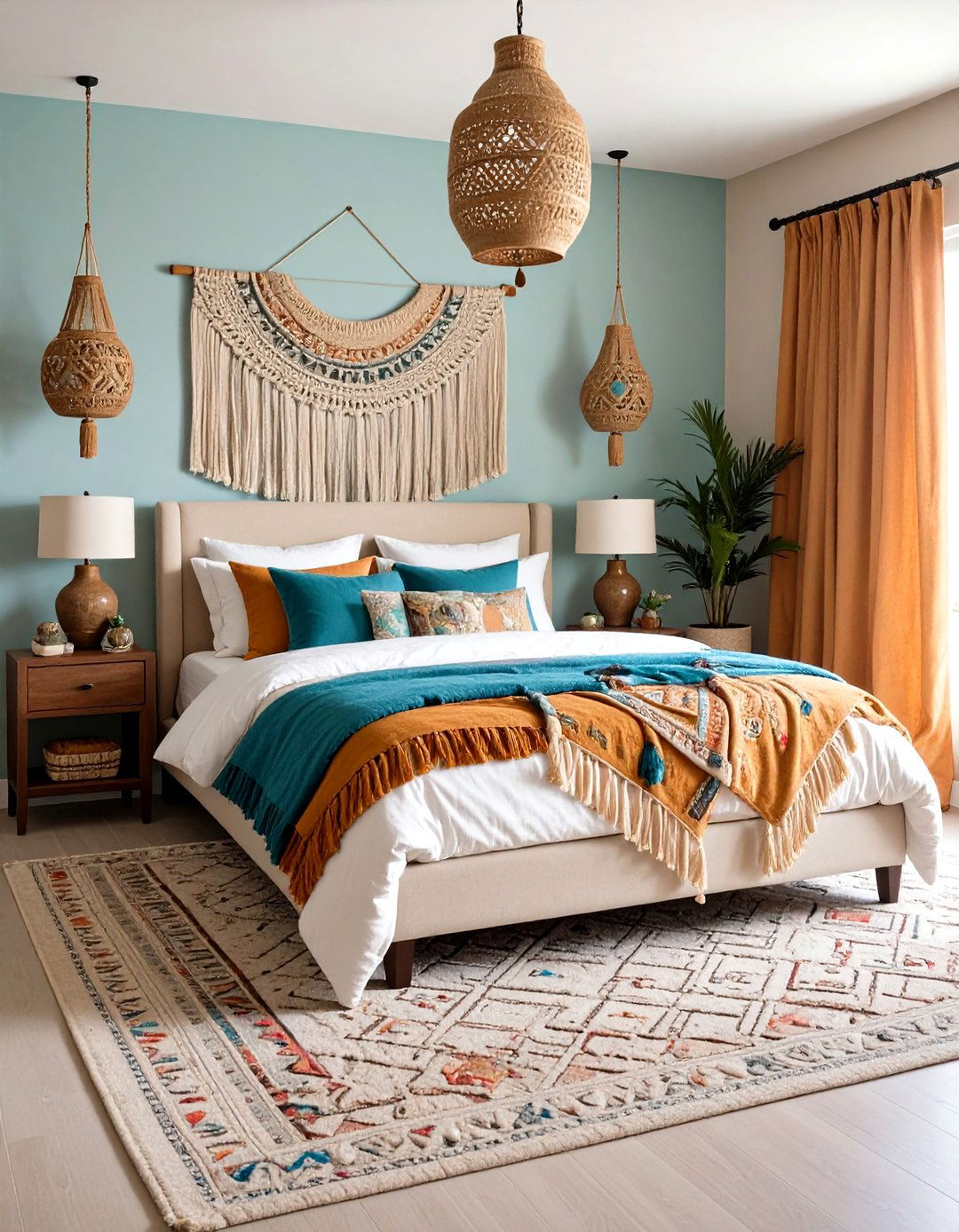 Fringed Textile Bedroom - 24 Western Bedroom Ideas