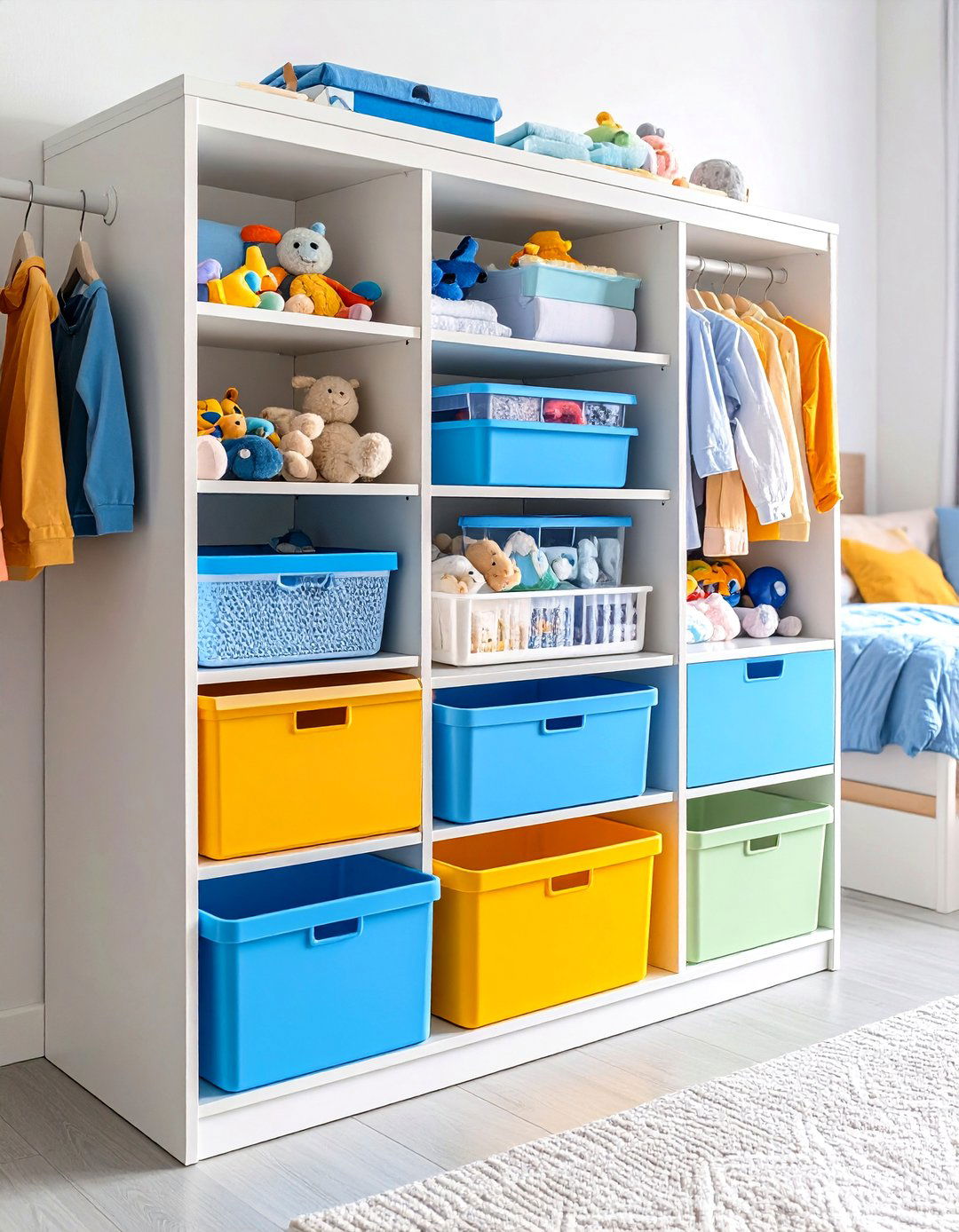 Frozen Themed Toy Organization System - 24 frozen room decor ideas