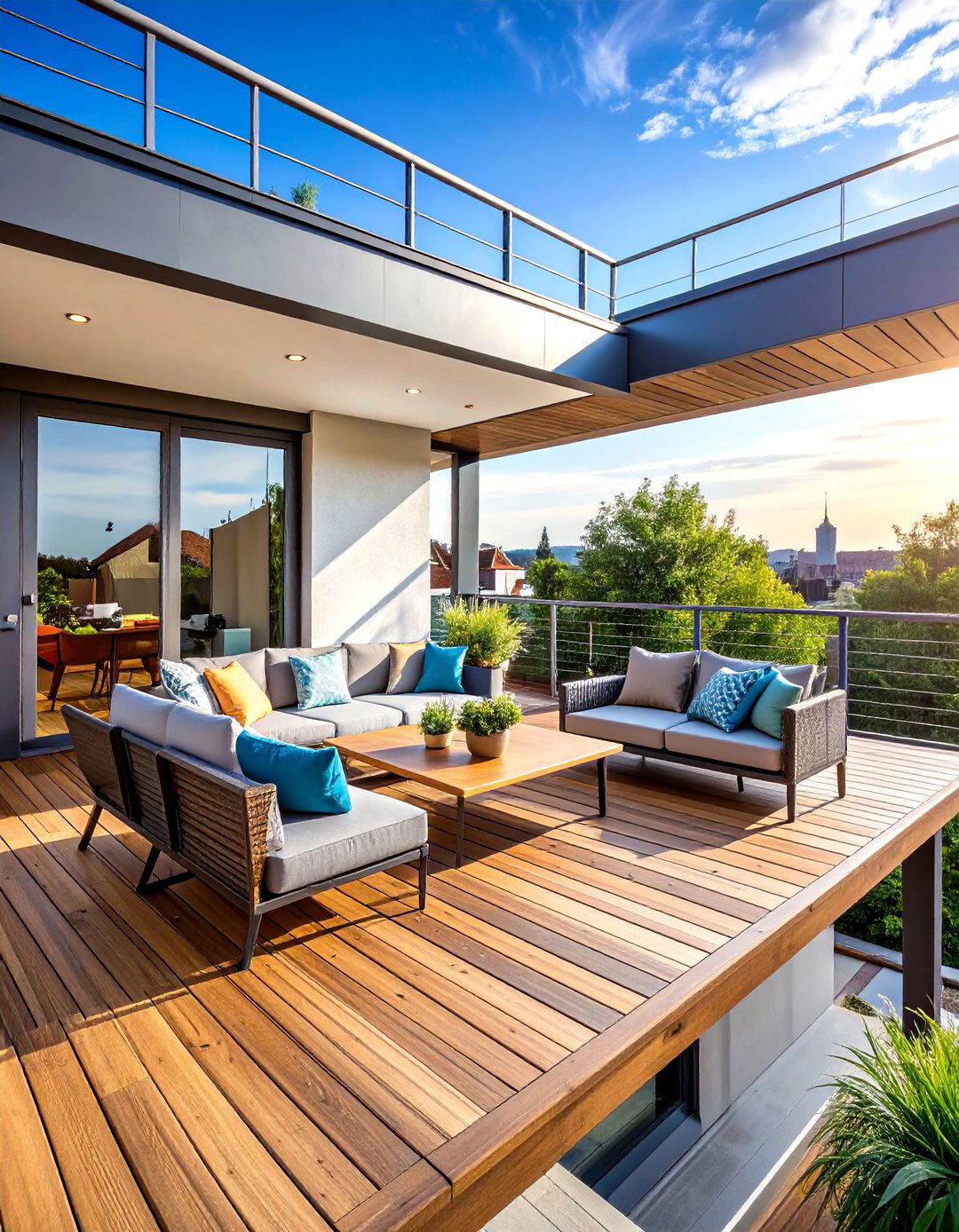 Full Walkout Steel Platform Balcony - 24 Dormer Balcony Ideas