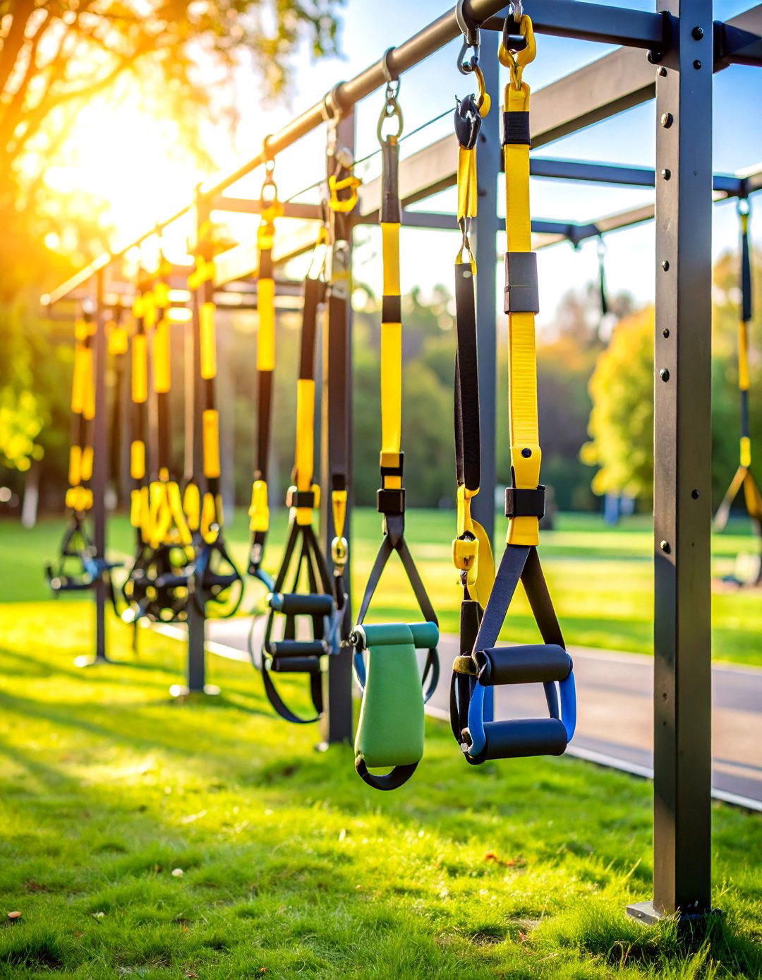 Functional Fitness Training Zone - 24 Outdoor Gym Ideas