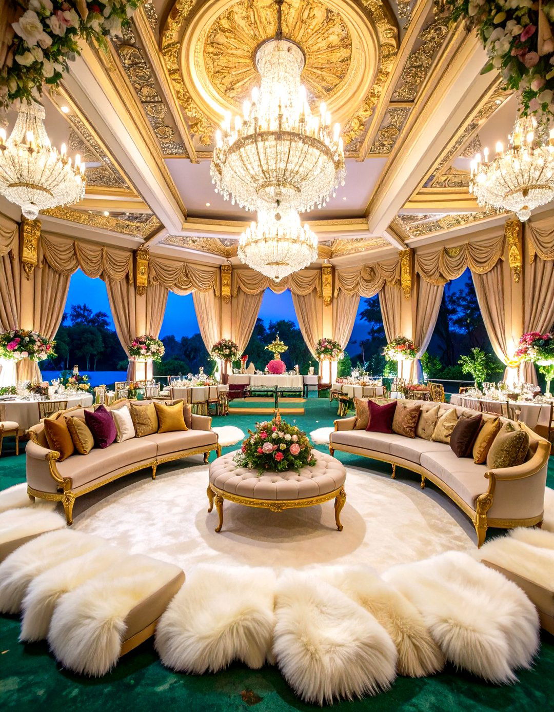 Fur and Velvet Luxury Winter Wedding Celebration - 24 Winter Wedding Ideas