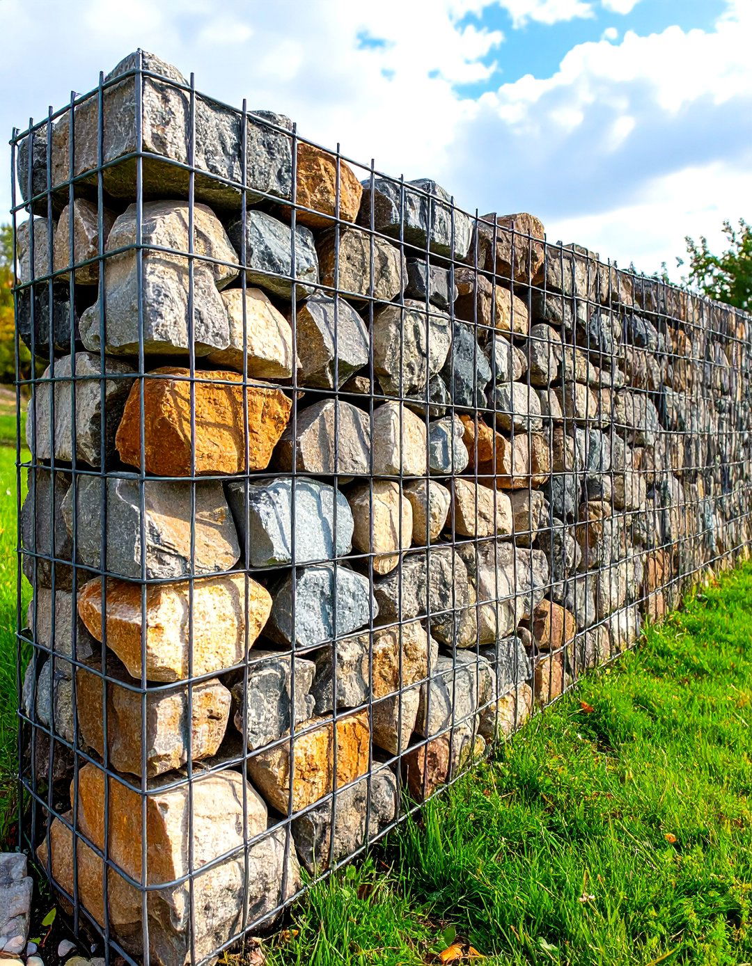 Gabion Stone Wall Systems - 24 Stone Wall Ideas