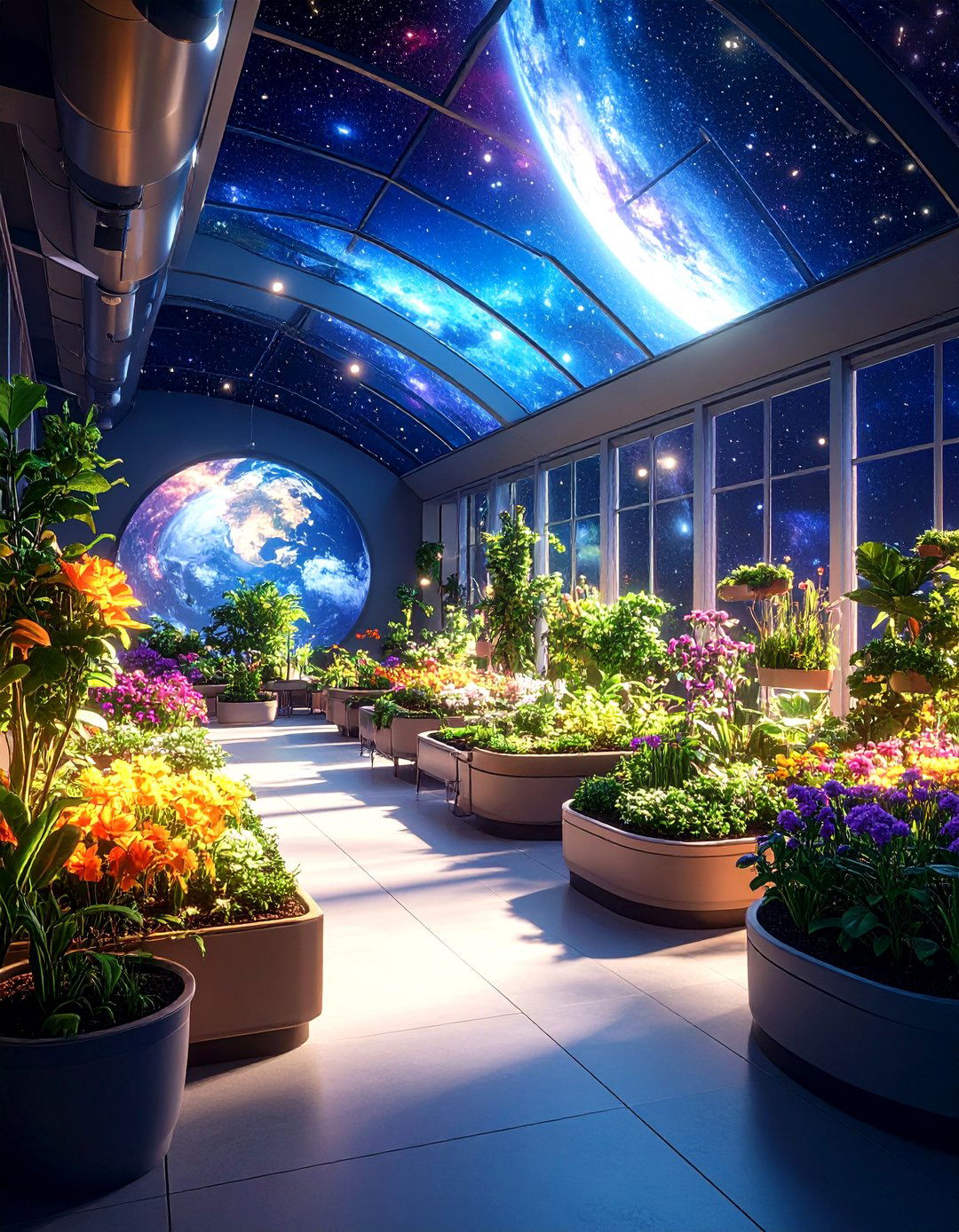 Galactic Garden Nursery - 24 Space-themed Nursery Ideas