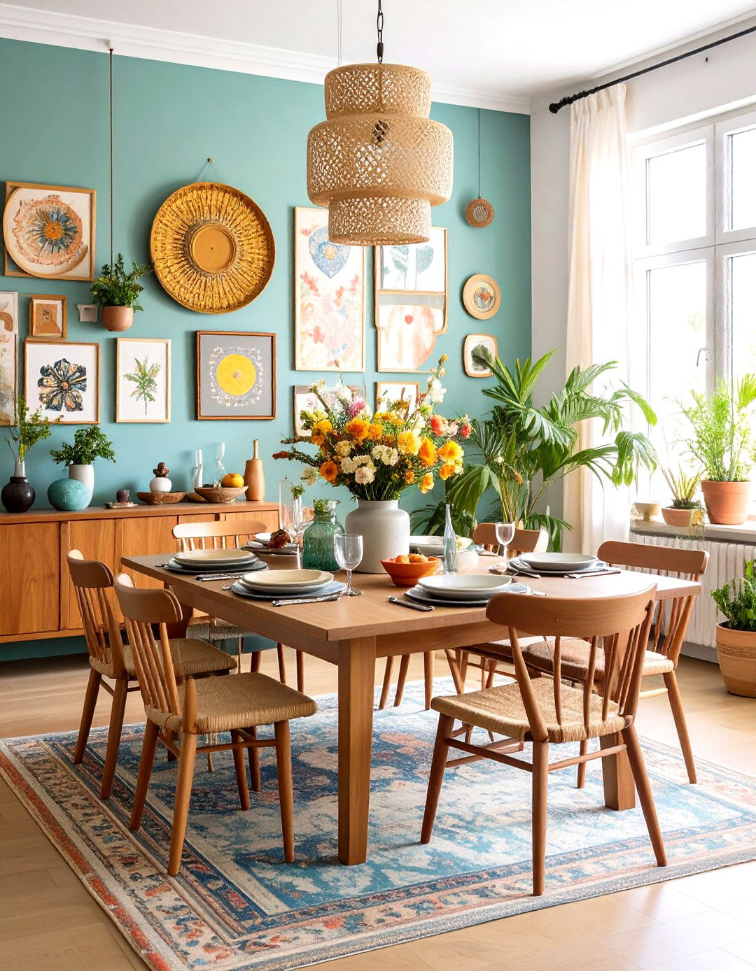 Gallery Wall Collections - 24 Boho Dining Room Ideas