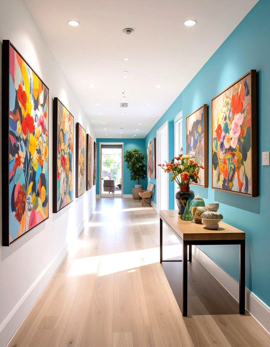 Gallery Wall Combinations - 24 Console Table Decor Ideas