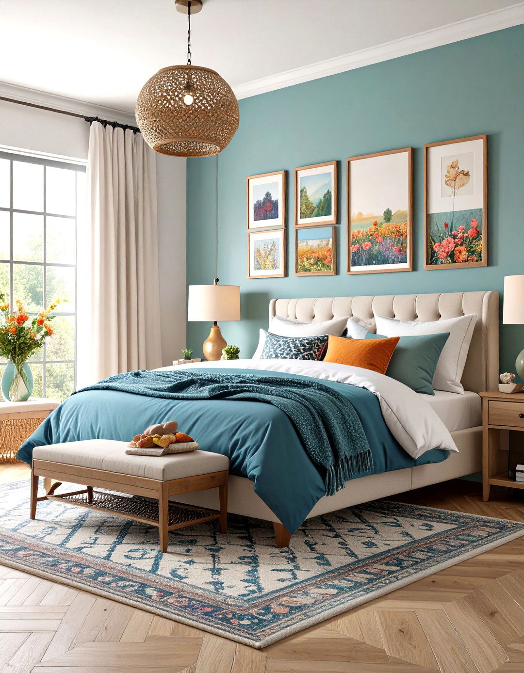Gallery Wall Eclectic Bedroom - 24 Eclectic Bedroom Ideas