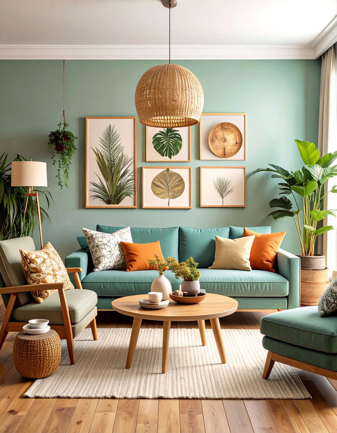 Gallery Wall Extension Concept - 24 Coffee Table Decor Ideas