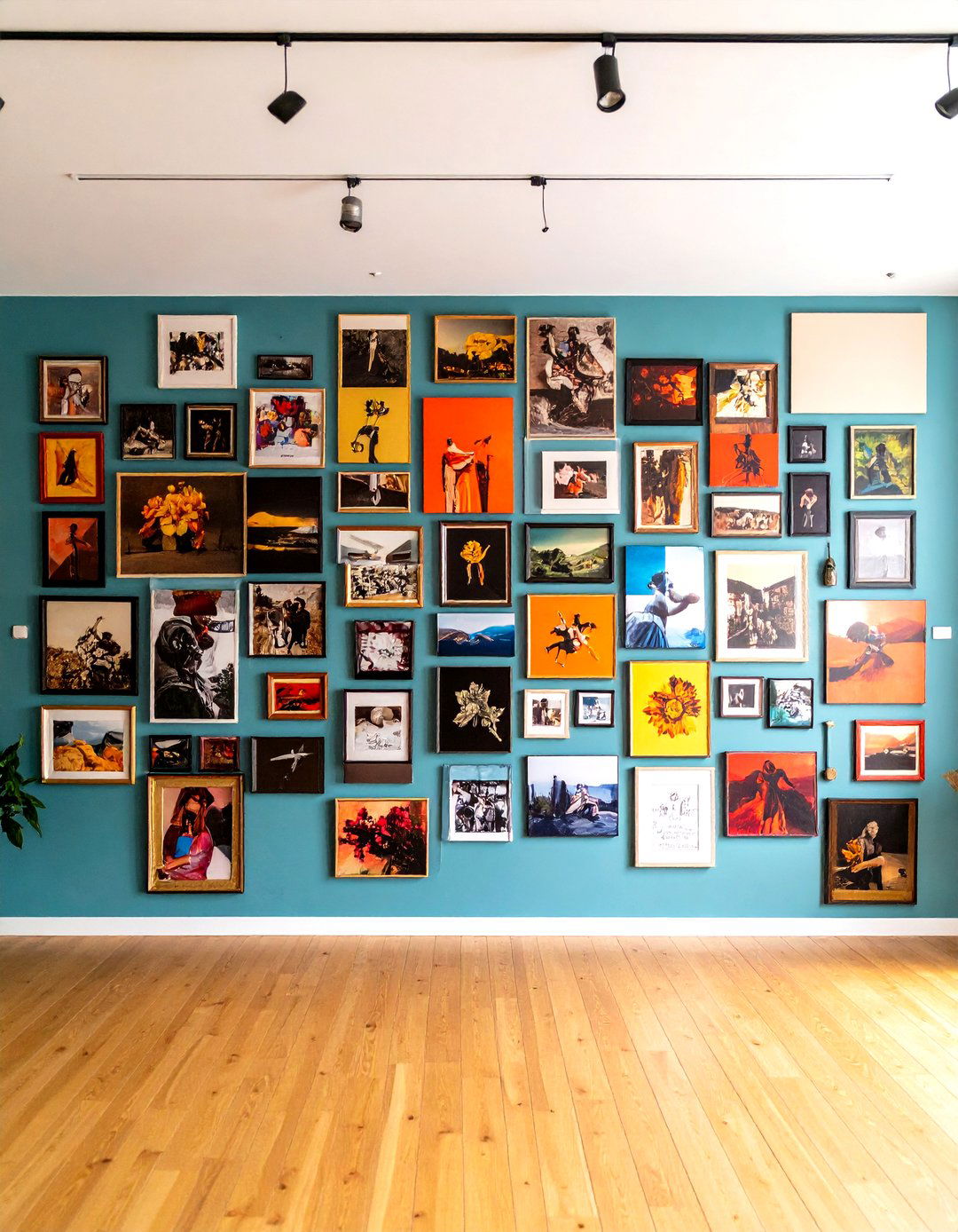 Gallery Wall Extravaganzas - 24 Bohemian Maximalist Decor Ideas