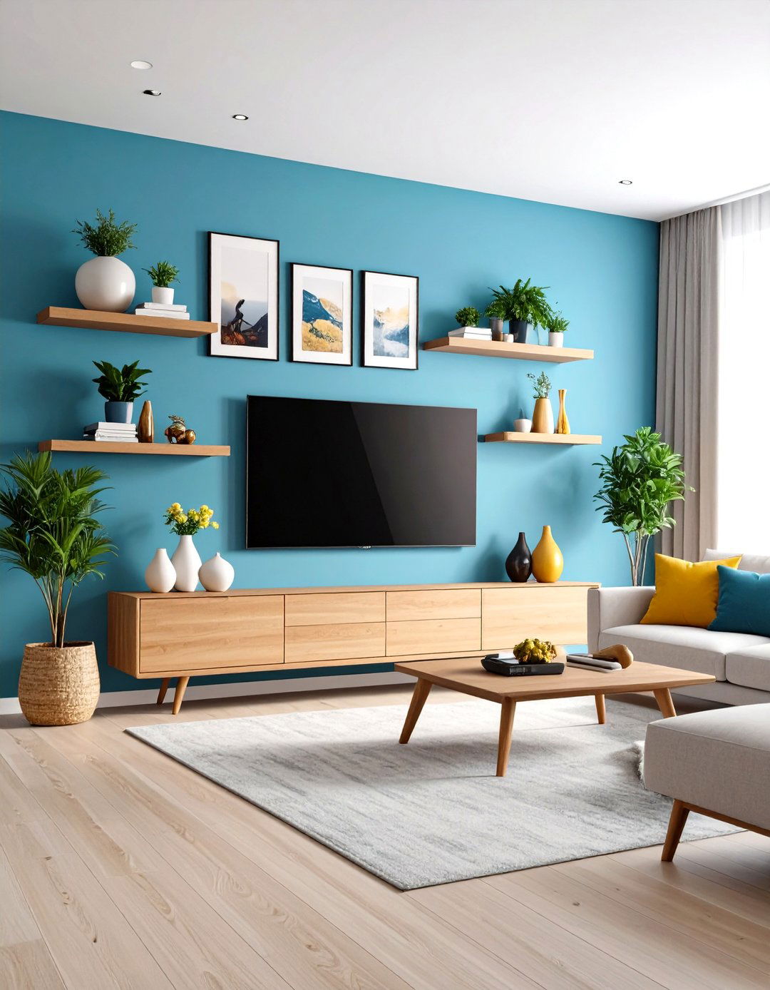 Gallery Wall Media Display - 24 Media Wall Ideas