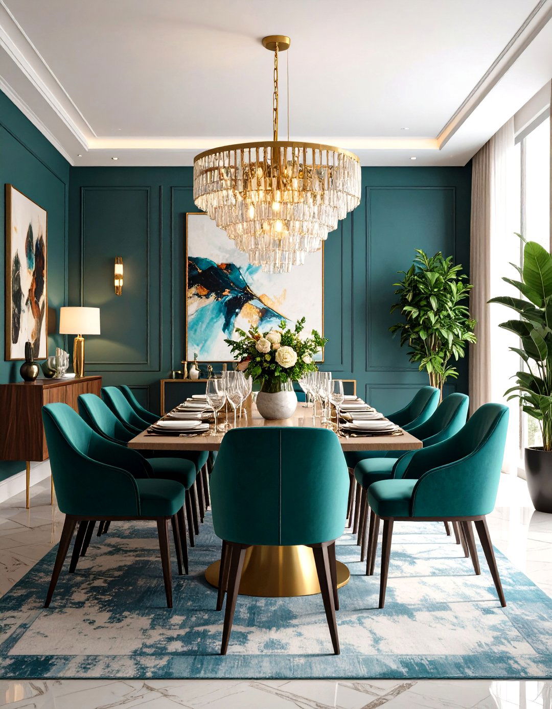 Gallery Wall Modern Dining - 24 Modern Dining Room Ideas
