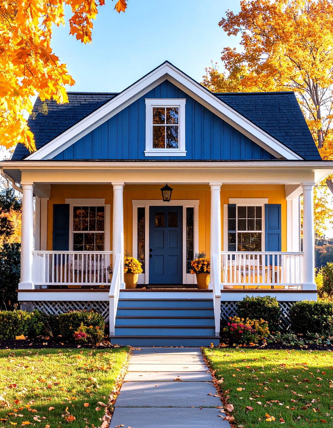 Gambrel Roof Dutch Charm - 24 Front Porch Roof Ideas