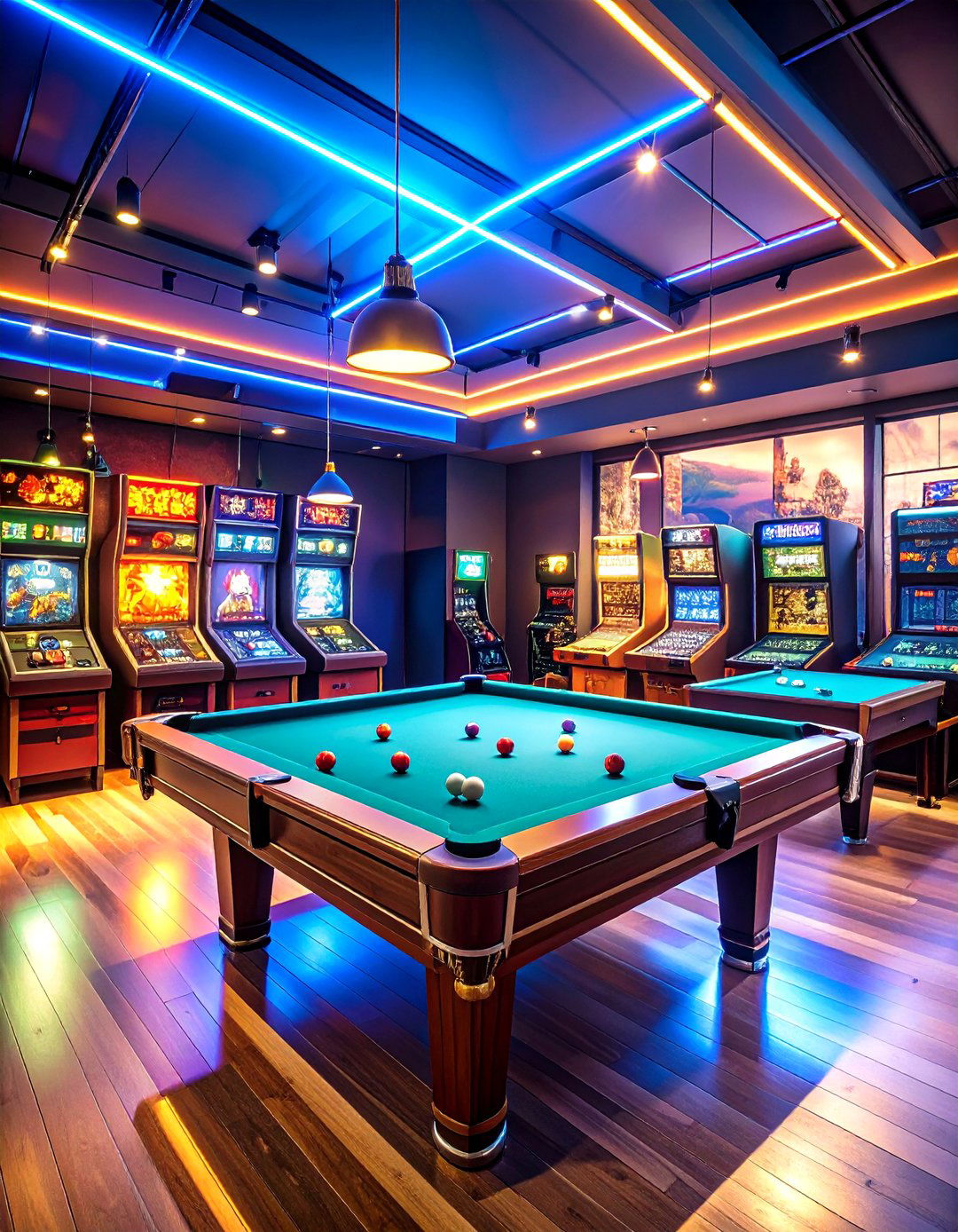 Game Room Arcade Paradise - 24 Spare Room Ideas
