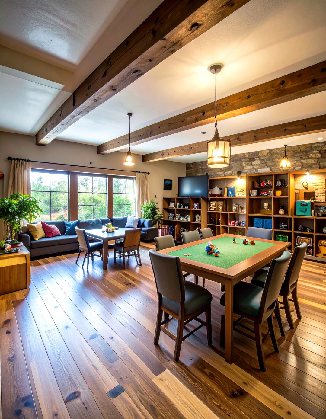 Game Room Central Command - 24 Basement Playroom Ideas