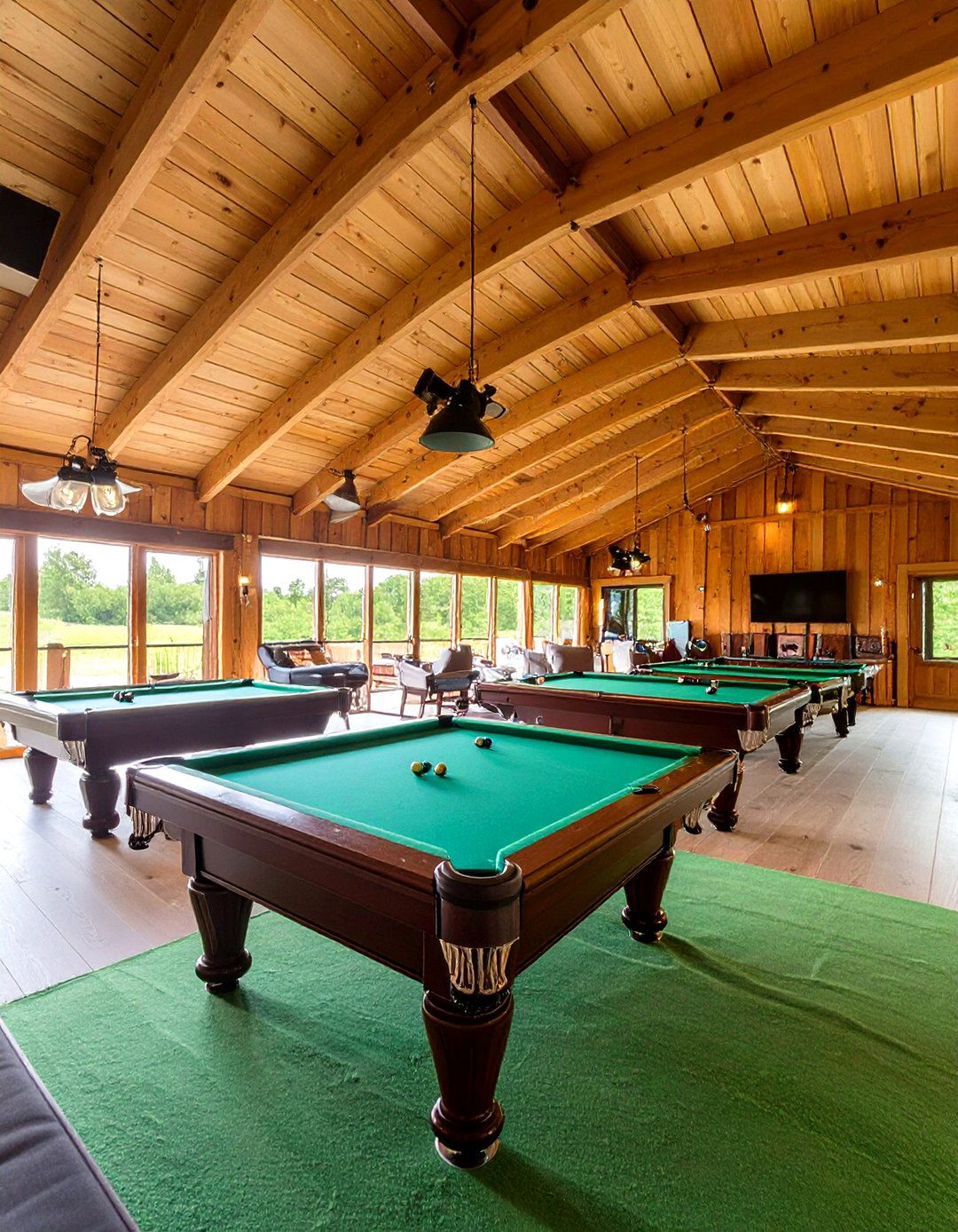 Game Room Pole Barn Recreation - 24 Pole Barn Interior Ideas