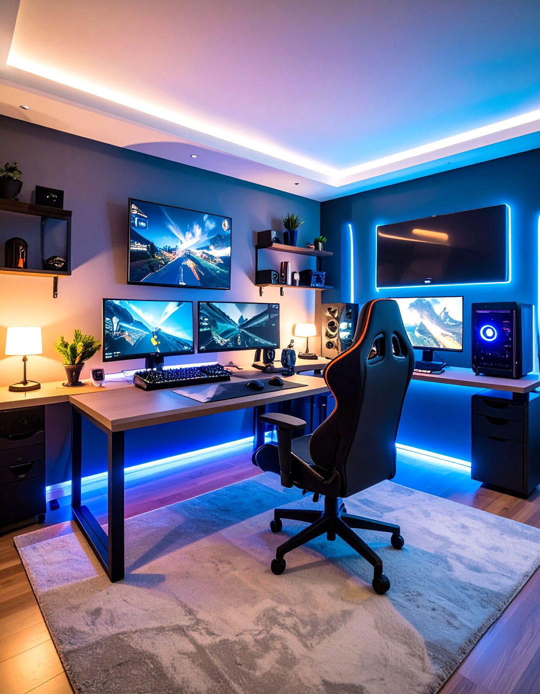 Gaming Hub Headquarters - 24 Teen Hangout Room Ideas