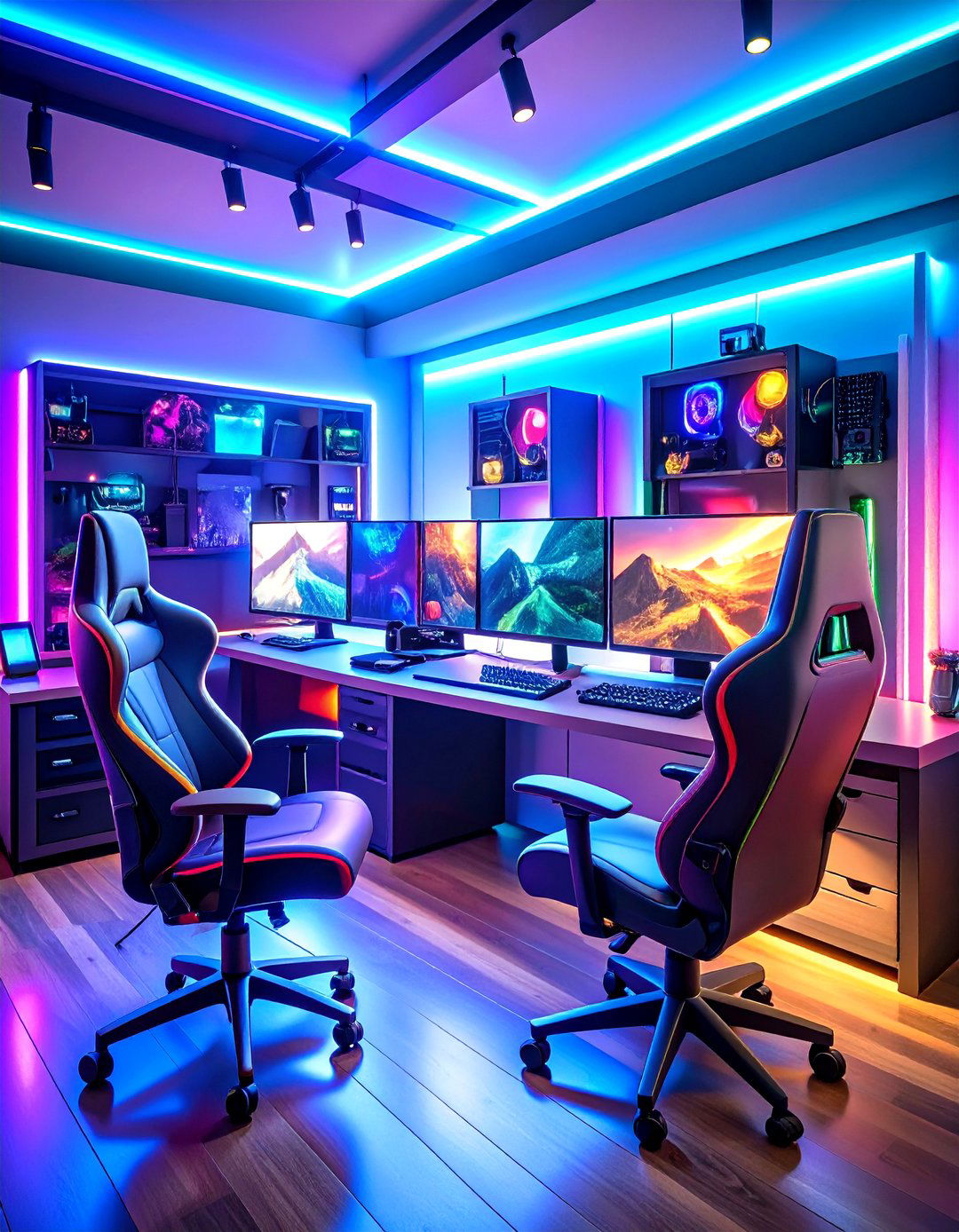 Gaming Zone Design - 24 Tv Room Ideas