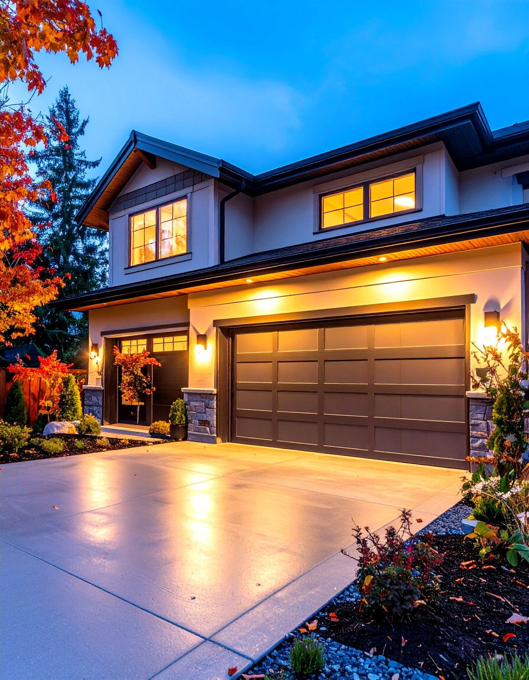 Garage Door Track Lighting - 24 Garage Lighting Ideas
