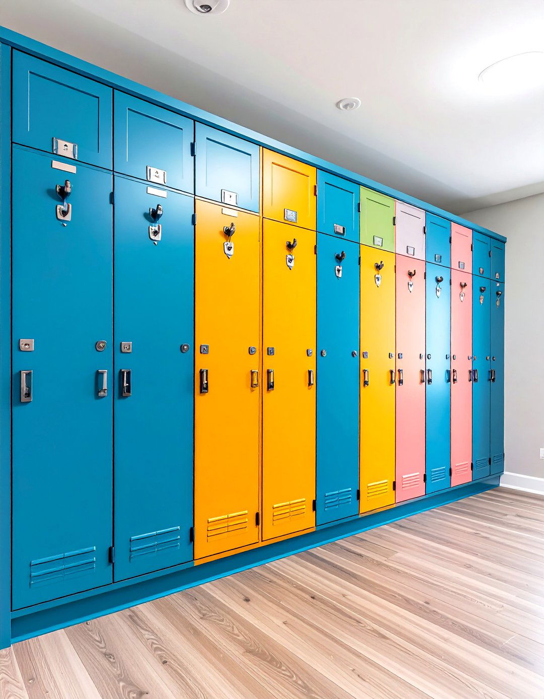 Garage Mudroom Lockers - 24 Garage Shoe Storage Ideas