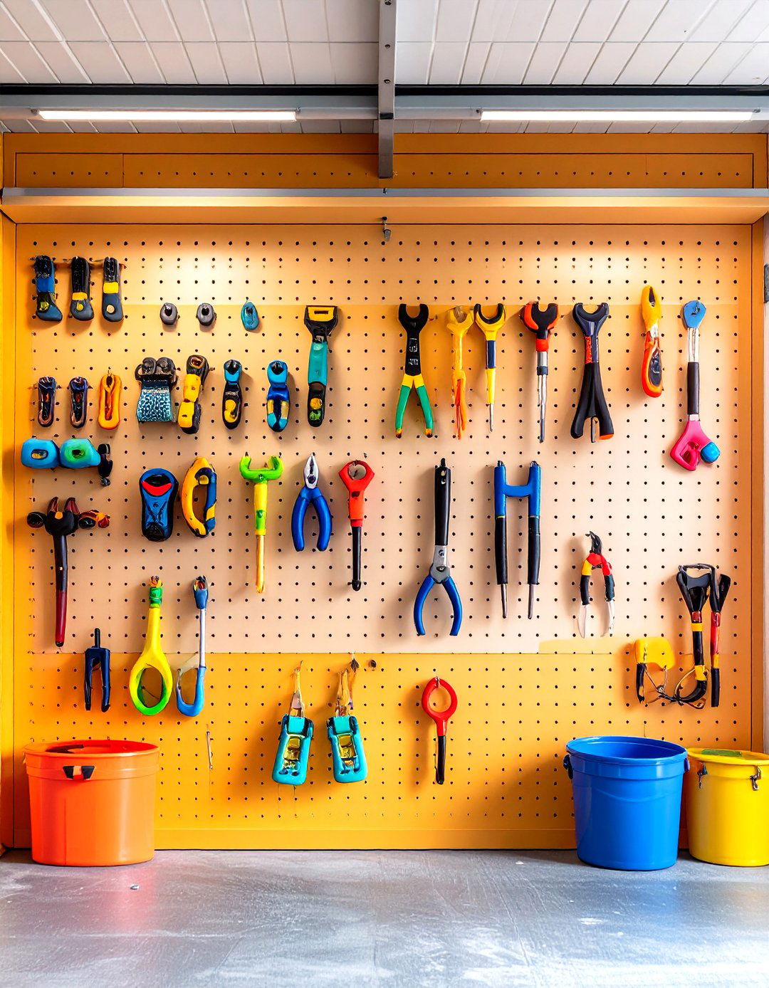 Garage Pegboard Organizations - 24 Outdoor Toy Storage Ideas