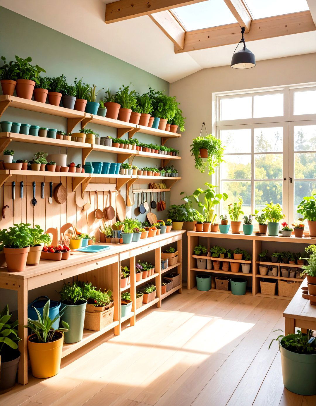 Garden Greenhouse Playroom - 24 playroom ideas