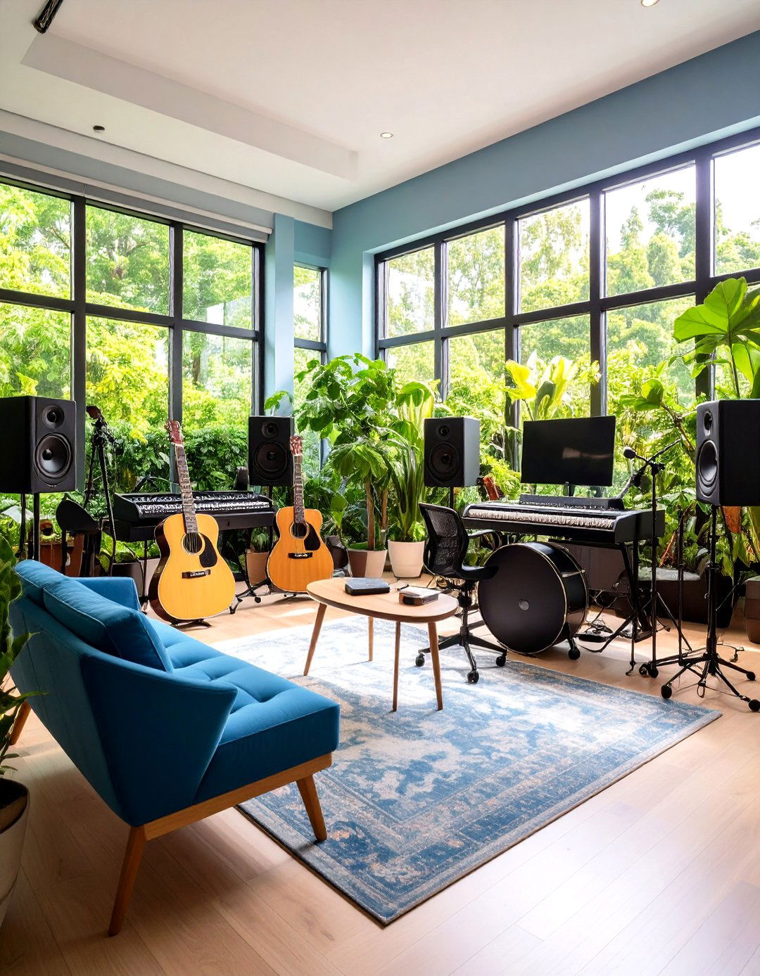 Garden Music Studio Recording Space - 24 Garden Room Ideas