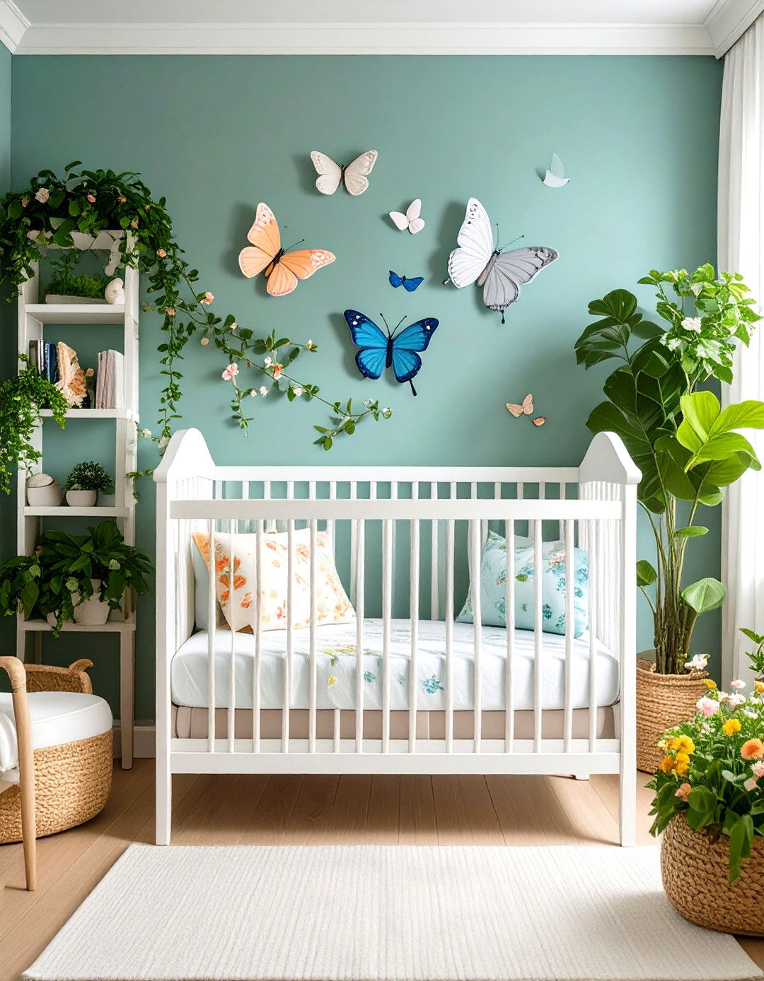 Garden Paradise Baby Room - 24 Baby Room Ideas