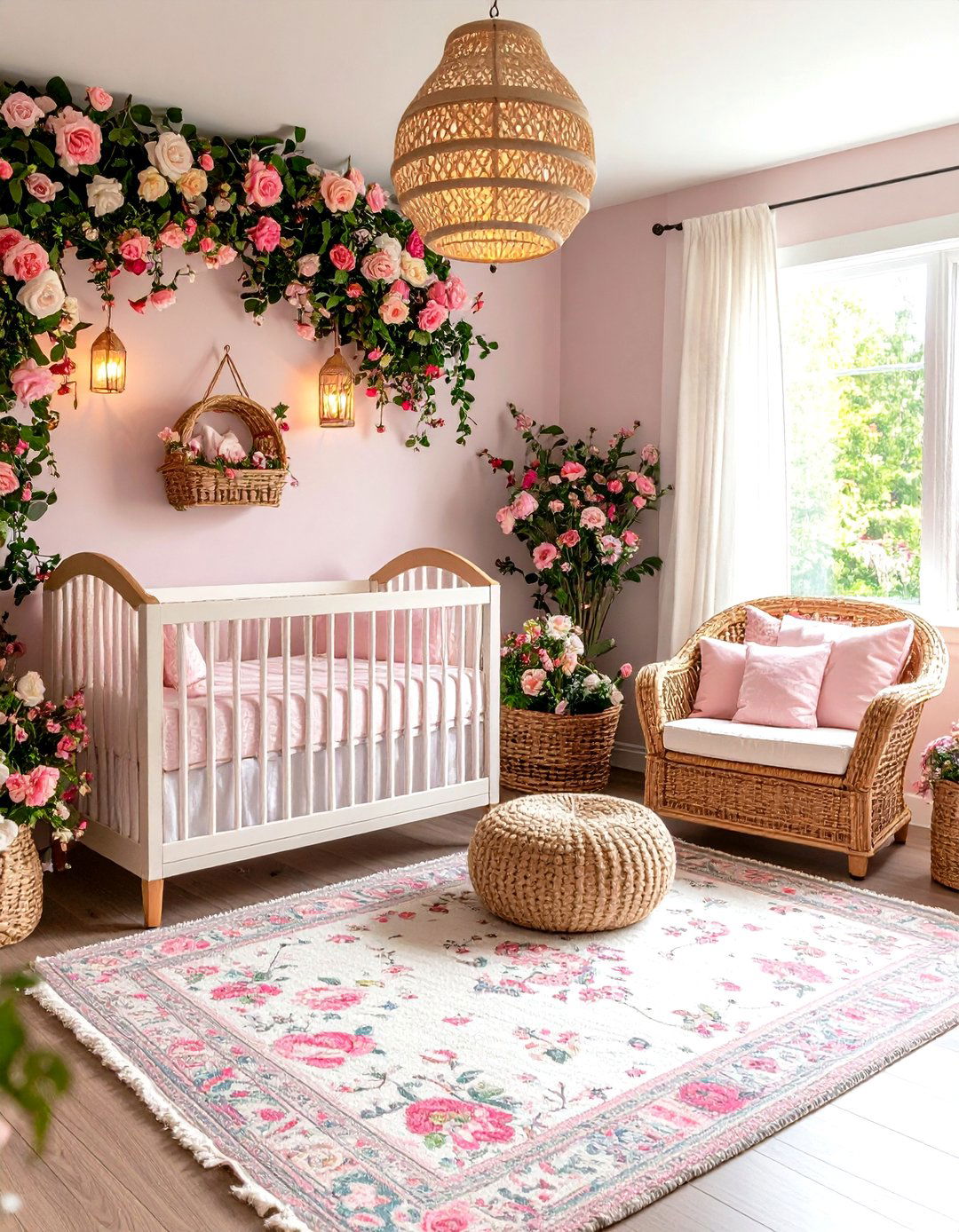 Garden Party Bloom Nursery - 24 Whimsical Nursery Ideas