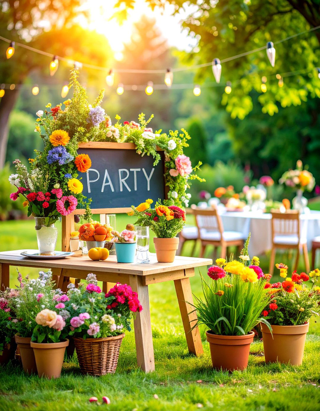 Garden Party Botanical Signs - 24 Wedding Sign Ideas