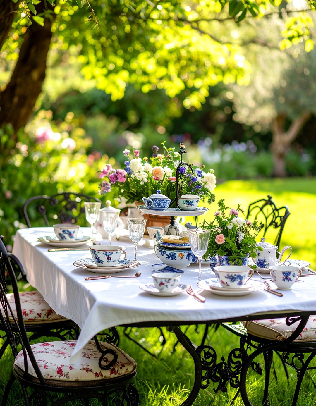 Garden Party Brunch - 24 Table Setting Ideas