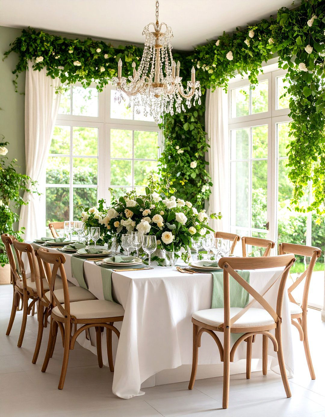 Garden Party Dining Room - 24 Preppy Room Ideas