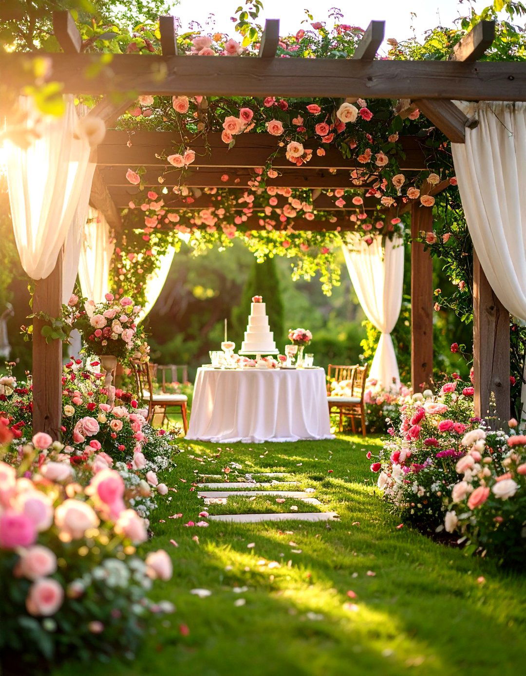 Garden Party Wedding Celebration - 24 Wedding Theme Ideas