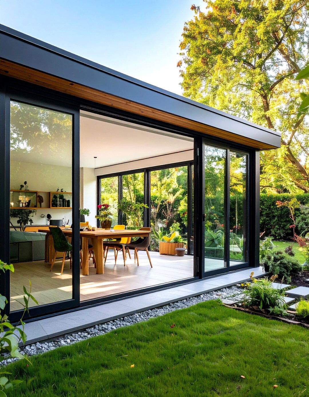 Garden Room Extension Glass Doors - 24 Patio Door Ideas