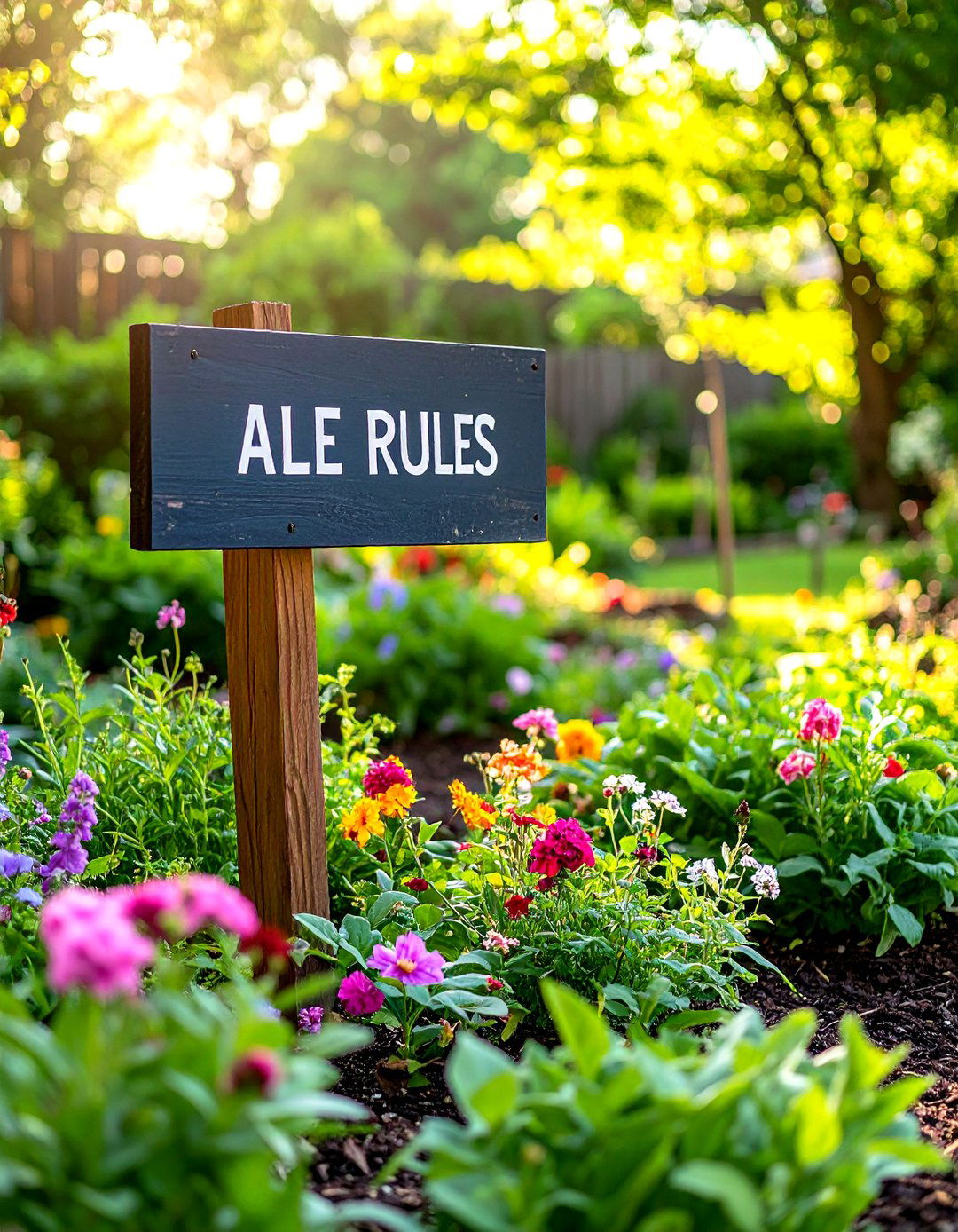 Garden Rules Signs - 24 Garden Sign Ideas