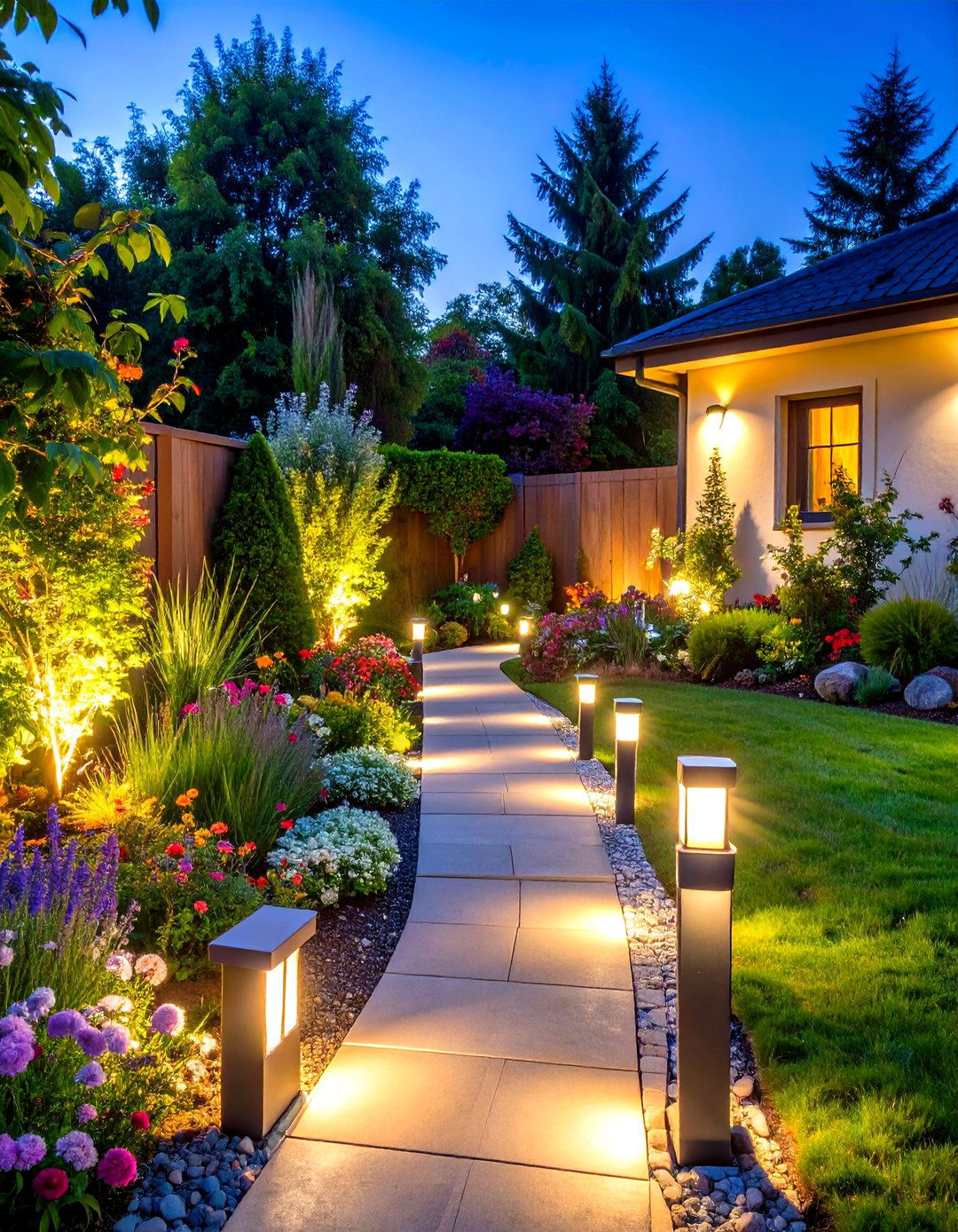 Garden Security Lighting with Motion Sensors - 24 Garden Lighting Ideas