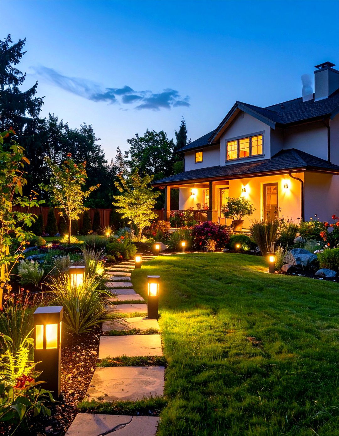 Garden Wildlife Friendly Illumination System - 24 Garden Lighting Ideas