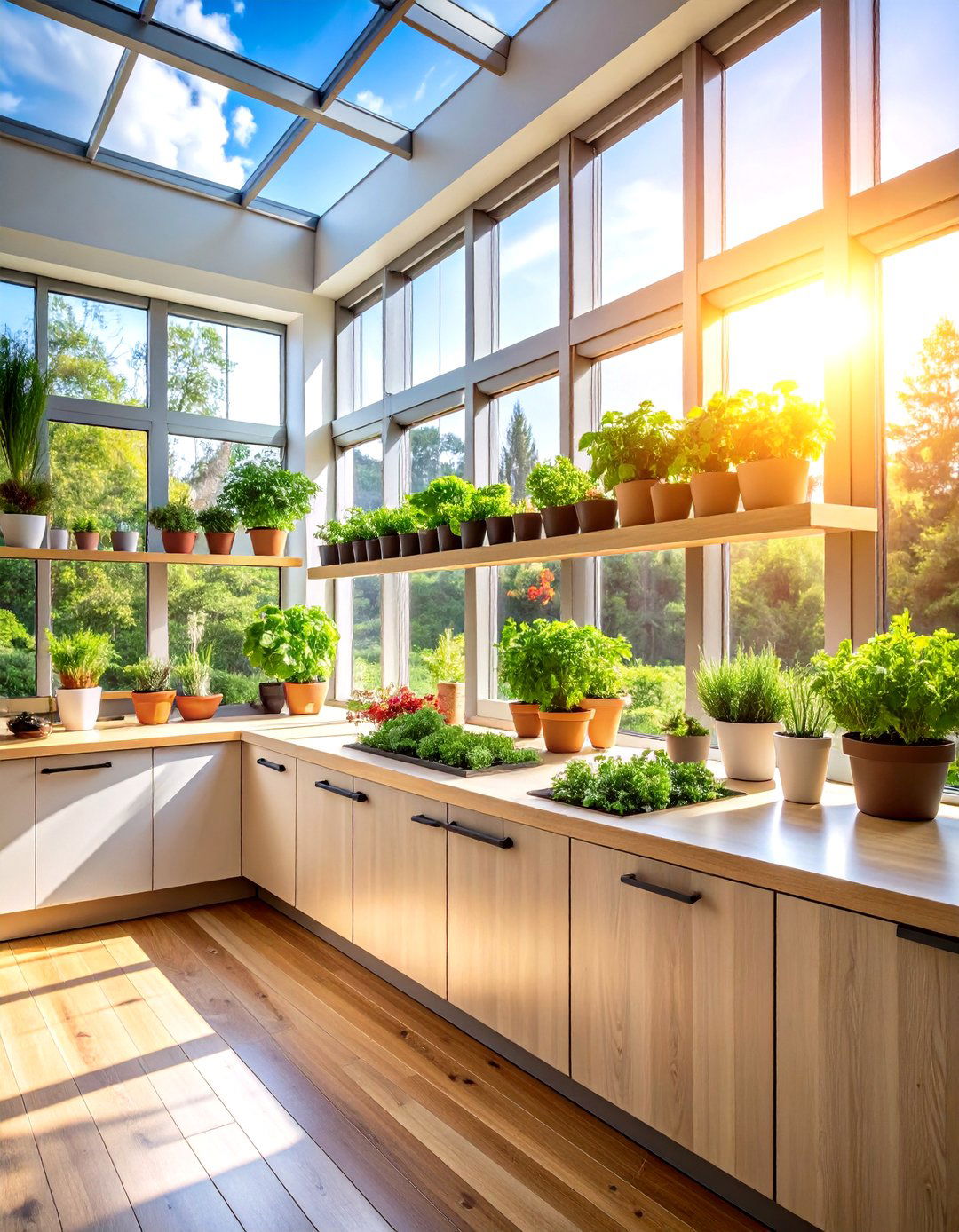 Garden Windows for Herb Growing - 24 Kitchen Window Ideas Over Sink