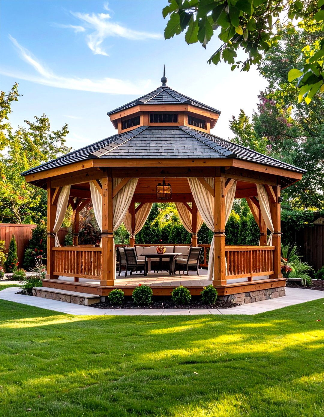 Gazebos for Complete Weather Protection - 24 Shade Ideas