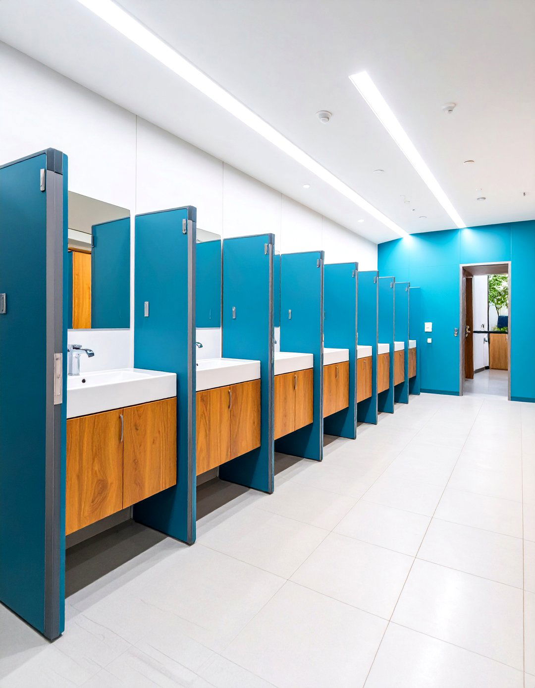 Gender Neutral Office Bathroom with Inclusive Design - 24 Office Bathroom Ideas