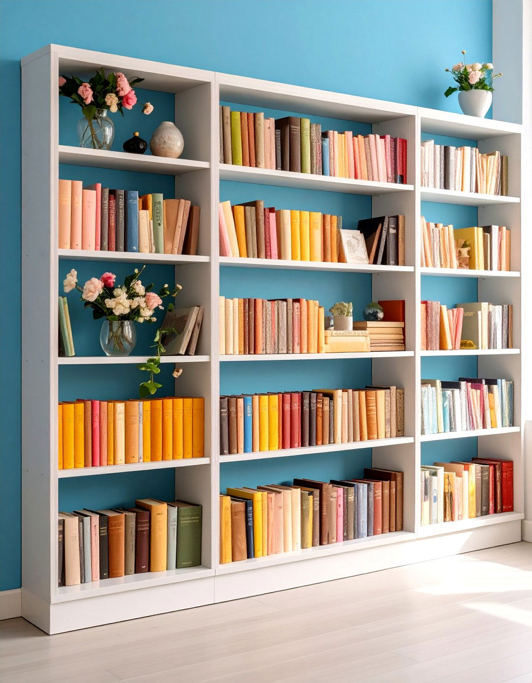 Genre Based Library Sections - 24 Bookshelf Organization Ideas