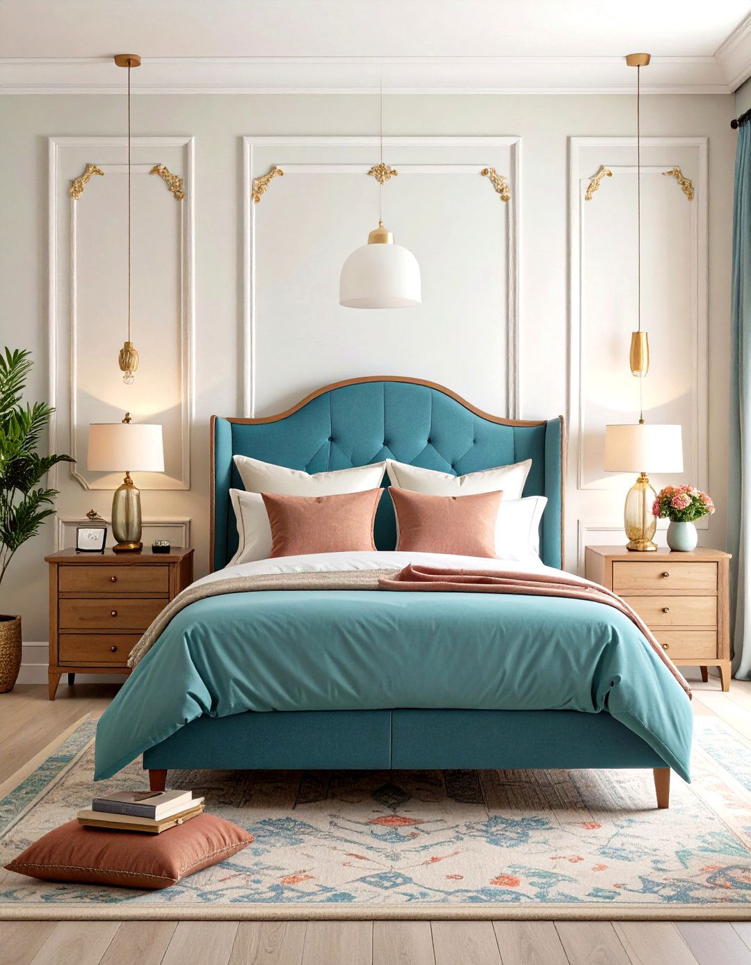 Geometric Border Applications - 24 Geometric Accent Wall Ideas